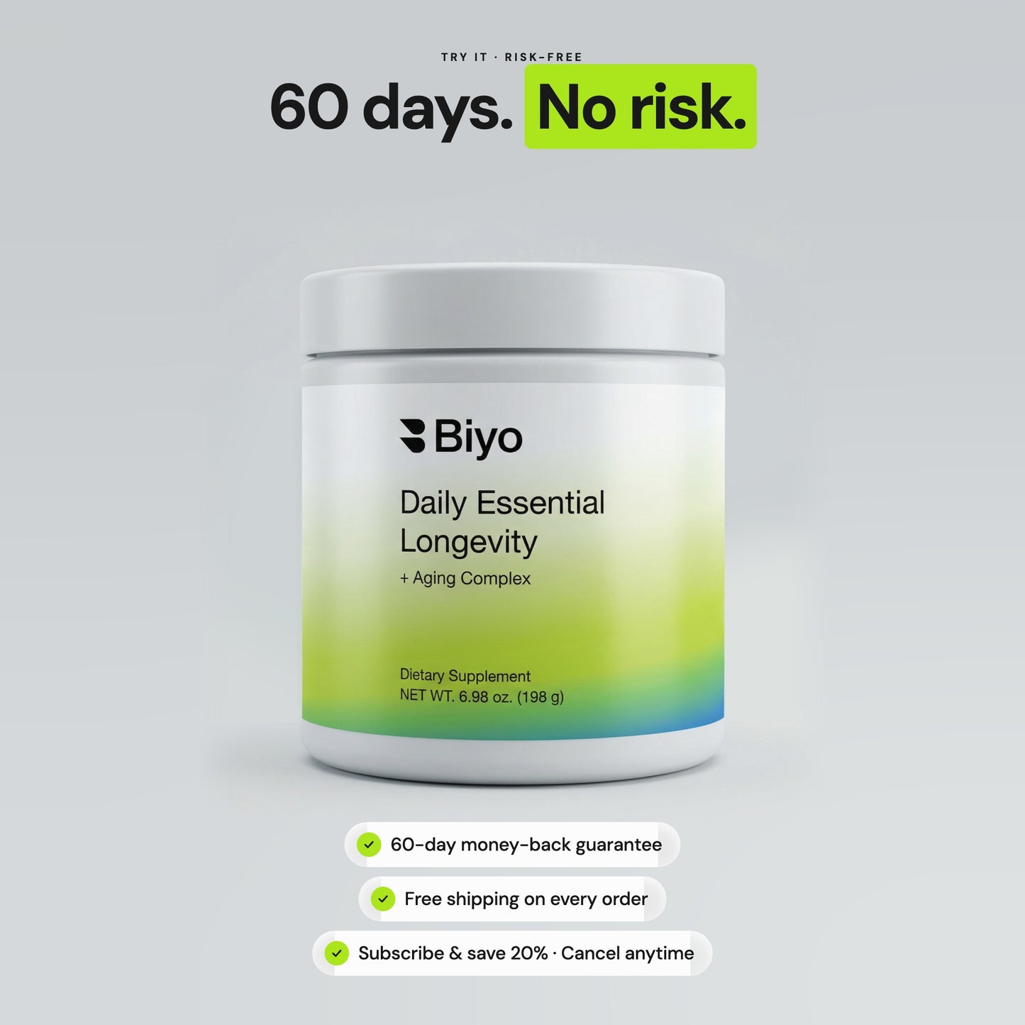 Daily Ultimate Longevity: All‑in‑One Supplement